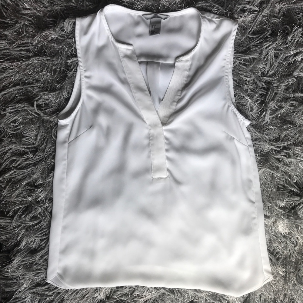 White H&M blouse